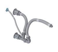 Keenso Kit di Scarico per Lavello Espandibile con Tubo Doppio Drenaggio Rapido Deodoranti Multipli per Kit di Scarico Universale Installazione Semplice per Accessori per Lavello