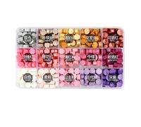 Keenso Kit di Sigillo con Ceralacca con Perline Colorate, 600 Pezzi | Include scatola portaoggetti, manico in legno, cucchiaio per sciogliere, 2 candele bianche, ideale per l\'artigianato,