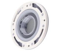 Keenso Kit di Sostituzione Flangia WC, Materiale Amichevole, Flangia Universale Facile da Installare per Tubi da 4"-5".