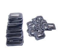 Keenso Kit Toppe per Pneumatici, Toppe di Riparazione Radiale per Carichi Pesanti in Gomma Premium, 40 Pezzi per Auto, Camion, ATV, Motocicli