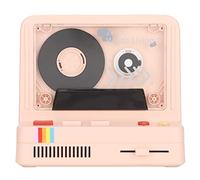 Keenso L'altoparlante retrò a Nastro Supporta AUX e Scheda di Memoria per attività all'aperto. Plastica (PINK)
