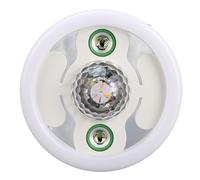 Keenso Lampada Musicale Wireless di Alta qualità da 48 W E27 RGB Che Cambia Colore con Doppi Altoparlanti - Trasforma la Tua Casa in una Piccola Sala da Ballo per Riunioni di Famiglia - Controllato