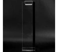 Keenso Lavagna per Appunti su Monitor in Acrilico, Promemoria Adesivo per Conservare Promemoria Importanti, Porta Biglietti da Visita per Organizzare gli Orari di Lavoro, Archiviazione di (Lato