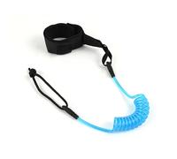 Keenso LEAS da Surf, Guinzagli a Paddle a Spirale da 1,2 m/ 4 Piedi per Tavole da Surf Longboard (Blue)