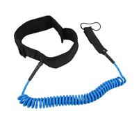 Keenso Leash della Tavola da Surf, Dispositivo di Fissaggio Tocco Regolabile da 10 Piedi da 7 Mm, Adatto a Onde di Piccole e Medie Dimensioni (Blue)