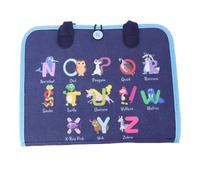 Keenso Libro di attività per Bambini, Giocattolo Educativo in Feltro con Scene Interattive per Bambini da 0 a 6 Anni, Migliora la Destrezza Manuale e l'apprendimento Durante Il Viaggio