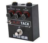 Keenso LM308n Guitar Distortion Effect Vintage Dirty 3 -Level -Single Time Effect for Rats, Real Bypass E Guitar Accessori