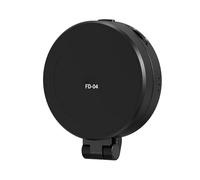 Keenso Luce Magnetica per Selfie con Specchio per Telefono Lampada di Riempimento a LED Rotazione a 360° per Appassionati di Fotografia Plastica Portatile Bianco 1 (BLACK)