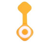 Keenso Luce per Libri Ricaricabile con Clamp/Holder, Illuminazione Portatile con 6 Livelli di luminosità e Funzione Magnetica per la Lettura Notturna e il Campeggio (ORANGE)