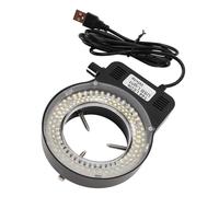 Keenso Luce per Microscopio a LED Regolabile 144 LED Cavo USB Lungo per Torni e Anelli per Microscopio