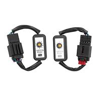 Keenso Luci Posteriori a LED, Modulo Lampeggiante Dinamico a 4 Pin con 10 Livelli di Ritardo Regolabili, Installazione Plug and Play, per Mk7 Pre Facelift 2013 2016 Tutti i Modelli