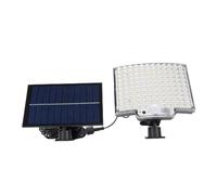 Keenso Luci Solari Esterne con Sensore di Movimento, 118 Luce Solare Divisa a LED, IP65 Waterproof for Yard Patio Garden, Smart Remote Control
