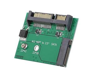 Keenso M2 NGFF Scheda di Riser Efficiente da SSD a -Adapter 2,5 Pollici Convertitore per la Funzione di Avvio del Materiale