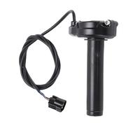 Keenso Maniglia Dell'acceleratore con Cuscinetto a Sfera, Eccellente stabilità Impugnatura Dell'acceleratore in ABS Ad Alta Resistenza per Surron Light Bee (BLACK)