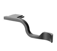 Keenso Maniglia per Pollice in Lega di Alluminio CNC di Alta qualità per Fotocamere Mirrorless Fuji X-H1, Maniglia per Fotocamera Durevole per Professionisti, Rossa (BLACK)