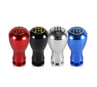 Keenso Manopola del cambio manuale a 5 marce, pomello del cambio universale Adattatore (Nero)