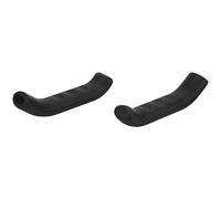 Keenso Manopola leva leva freno 2pcs bicicletta, protezione protettore protezione silicone maniglia freno leva bicicletta leva 5 colori protezione antiscivolo impermeabile accessorio ciclismo(Nero)