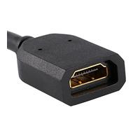 Keenso Maschio a Femmina Convertitore, Supporta 4K e 3D | Connettori placcati oro, materiale TPE, tripla schermatura, compatibile con dispositivi HD