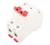 Keenso MCB 2P 16A 500V, Alto Potere di Interruzione | Materiale ignifugo, ignifugo, risposta rapida, forte compatibilità, design durevole