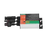 Keenso Micro Inverter con Collegamento a Griglia Efficiente Potenza a Onda Sinusoidale Pura per Piccoli Sistemi Solari in Lega di Alluminio per Uso in Ufficio Domestico (260W)