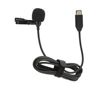Keenso Microfono Lavalier con Clamp/Holder Audio Hi-Fi su Microfono Lav per ONE X2, Omnidirezionale di Tipo C con Cancellazione del Rumore per Riprese di Vlog, Lezioni di Fitness, Facile Plug and