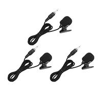 Keenso Mini 3pcs 04A Pinze/Supporto per il Portafoglio/Microfono con Progettazione della Conferenza, Candela a Vite Universali da 3,5 Mm, da Insegnare,