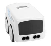 Keenso Mini Bus Magico, Auto RC con Controllo Gestuale del Bus Giocattolo con Sensore Intelligente con Tracciamento della e 9 Espressioni LED, per il Gioco Interattivo dei Bambini (WHITE)