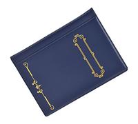 Keenso Mini Collection Book di Grande capacità Design Anti -Slip Good Water 120 Pocket Porta da Raccogliere e Visualizzare (BLUE)