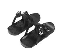 Keenso Mini Pattini da Sci Sci da Pattinaggio Corti e Sottili Attaccare agli Scarponi da Sci Scarpe Invernali per Lo Sci All'aperto Nero Taglia Unica