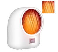 Keenso Mini Riscaldamento Elettrico Portatile, Riscaldamento della Protezione del Surriscaldamento dello Spazio per la Casa, Materiale PPS (Plug 220v)