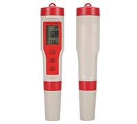 Keenso Misuratore di Monitoraggio della qualità Dell'acqua Durevole per Piscine - Funzione 4 in 1 Tester Digitale PH TDS EC TEMP per Fonti D'acqua