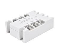 Keenso Modulo di relè a Stato Solido Avanzato in 3 Fasi per 480 VAC CONTROLLO, Aggiornamento Sicuro, Adatto per Stufe, Motori, Mobili per Interruttori Elettrici (TSR-60DA-R Senza un radiatore)