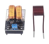 Keenso Modulo di Riscaldamento a Bassa Tensione 120W Driver a Induzione | Riscaldamento efficiente, ingresso da 5 V a 12 V CC, adatto per la fusione di metalli, richiede conoscenza, design compatto