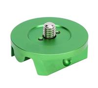 Keenso Montaggio della Testa a Sfera, Adattatore a Sfera Telescope Adattatore in Alluminio DSLR Camera di Blocco Rapido Knob Multi Direzionale Regolazione per la Fotografia di (GREEN)