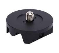 Keenso Montaggio della Testa a Sfera, Adattatore a Sfera Telescope Adattatore in Alluminio DSLR Camera di Blocco Rapido Knob Multi Direzionale Regolazione per la Fotografia di (BLACK)