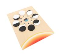 Keenso Moon Fase Puzzle Sicuro e Resistente, in Via di Sviluppo Coordinamento Occhio-mano, Adatto per l'educazione Prescolare, lo Sviluppo Cognitivo, il Pensiero Logico Sfidante, il Solare per