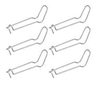 Keenso Morsetto a Molla di Supporto per Piante/supporto Morsetto di Fissaggio Resistente All'abrasione per Serra da Giardino, 30 Pezzi Ideale per Giardinieri (Φ16mm applicabile)