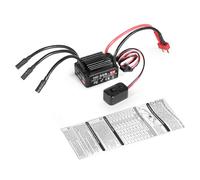 Keenso Motore Brushless, Regolatore di velocità Elettrico Brushless ESC 35A RC con Interruzione di Bassa Tensione e Protezione da Surriscaldamento, per Camion a Breve Distanza in Scala (Spina a T