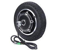 Keenso Motore Ruota da 10 Pollici Pneumatico 24/36/48V 350W per Motore Biciclette elettriche Scooter Elettrico