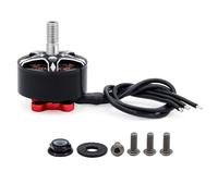 Keenso Motore Senza Spazzole, Efficienza Superiore, Cuscinetti, Rotore N52SH, Struttura di Scarico Multi-foro per Droni da Corsa, con una Coppia Potente per Sollevamenti Pesanti, Efficiente (2450KV)
