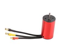 Keenso Motore Senza Spazzole RC 5900KV 4 Pole Alta Coppia Impermeabile per 1/12 Auto RC con Lega di Alluminio in Acciaio Inossidabile 2845 Rosso