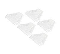 Keenso Mutandine usa e getta in puro cotone, sicure, morbide e confortevoli, biancheria intima usa e getta da donna, design con fascia elastica, per campeggio, escursionismo, maternità (XXL) bianco