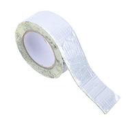 Keenso Nastro Elastico Impermeabile, Forte Aderenza per Riparazioni di Tetti, 7,5 Cm X 10 M, Nastro per Riparazioni di Crepe per Giunti di Dilatazione di Tetti e Edifici (1,2 mm di spessore 5 m*5 cm)