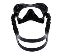 Keenso Nuotare Occhiali da Immersione, Fascia Regolabile a 180 ° Trasparente Vetro Temperato per Adulti con Copertura per il Naso, per Piscina, Spiaggia