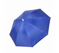 Keenso Ombrello Antivento da 65 Cm Montato Sulla Testa, Ombrello Pieghevole per Protezione Solare, Realizzato con Materiali di Alta qualità (BLUE)