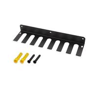Keenso Organizer per Rack da Palestra, Deposito Multiuso per Attrezzature da Palestra, Ganci da Palestra per Bilancieri, Maniglie per di Fasce (7 buche)