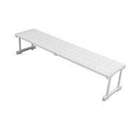 Keenso Organizzatore Regolabile per Ripiani a Tensione Dell'armadio per Ordinare lo Stoccaggio in Armadi e Guardaroba, Resistente Acciaio Al Carbonio per L'organizzazione della Casa o della