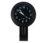 Keenso Orologio manubrio moto, 7/8 "1" universale manubrio impermeabile per la maggior parte moto/incrociatore/chopper/custom