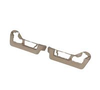Keenso Pannello di Rivestimento del Sedile Anteriore Cover Cover, Pannello di Rivestimento Dell'interruttore del Sedile di Alimentazione, Sostituzione (Brown Grey (a sinistra: 9L3Z 1562187 HA, a