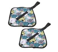 Keenso Panno per pipì, 2 Pezzi di Straccio per pipì da Donna, Lavabile, Riutilizzabile, da Campeggio, Carta Igienica, Soluzione per Orinatoio Femminile, per Escursionismo All'aperto,